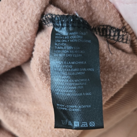 Urban Outfitters Tan, Distressed Palmistry Graphic Hoodie, Celestial, M, GUC - Picture 6 of 13